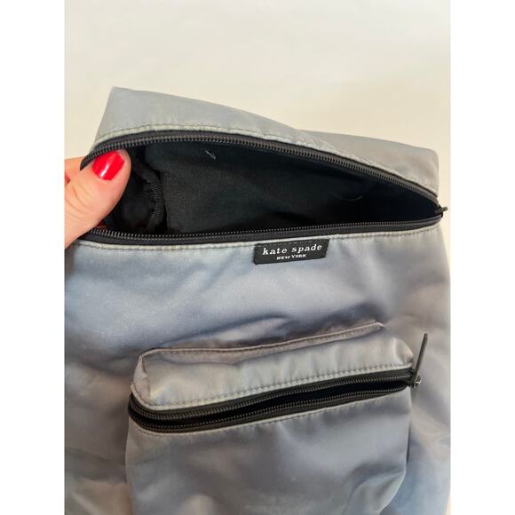 Kate Spade
New York
Small Nylon Backpack Blue Gray - Picture 6 of 11